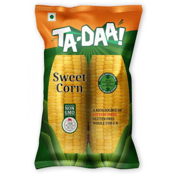 Ta-Daa Boiled Sweet Corn Double Cob
